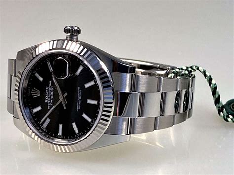 rolex datejust zifferblatt schwarz|More.